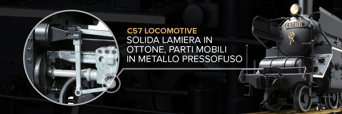 Costruisci la locomotiva C57 Costruisci la locomotiva C57