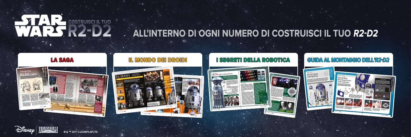 Costruisci il tuo R2-D2 Costruisci il tuo R2-D2