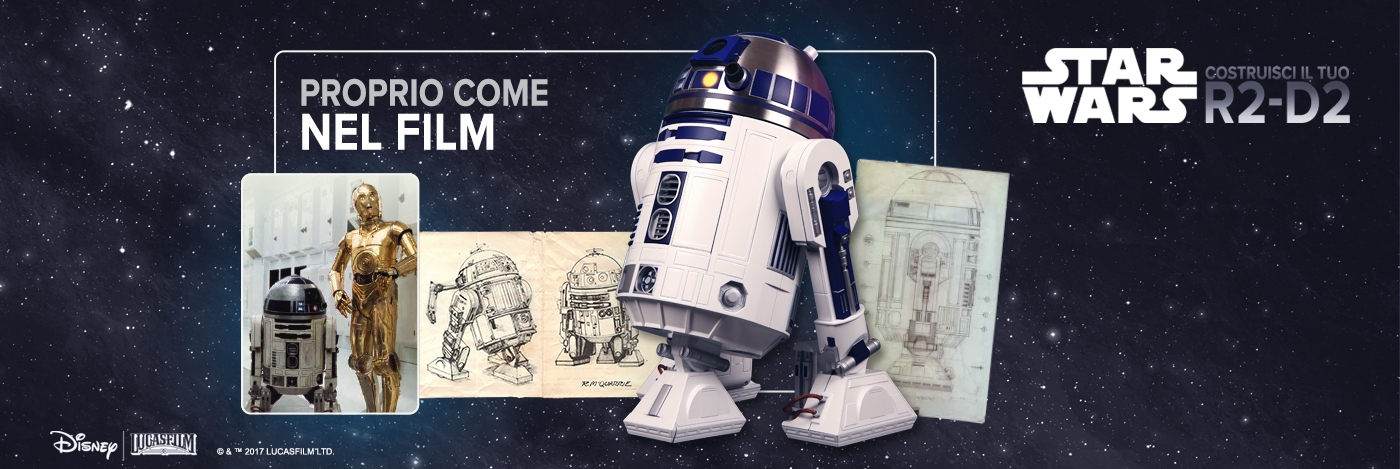 Costruisci il tuo R2-D2 Costruisci il tuo R2-D2