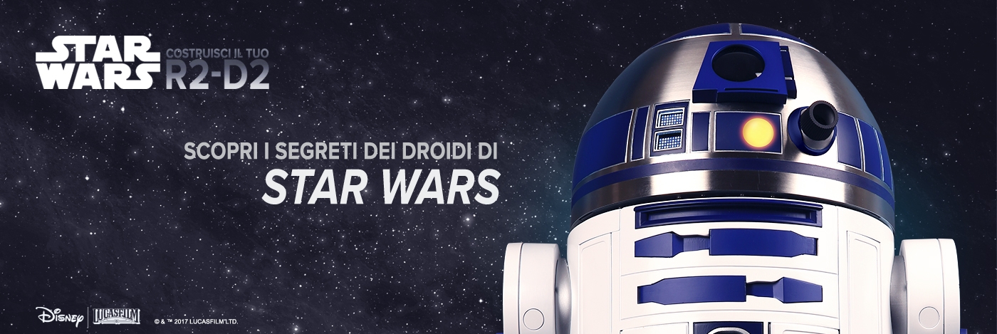 Costruisci il tuo R2-D2 Costruisci il tuo R2-D2