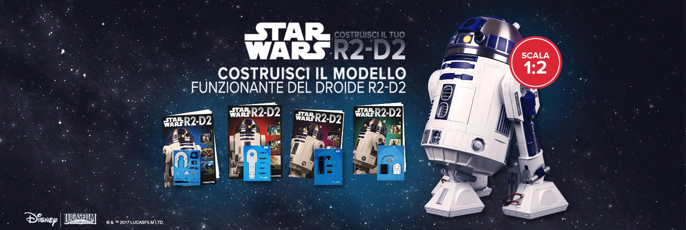 Costruisci il tuo R2-D2 Costruisci il tuo R2-D2